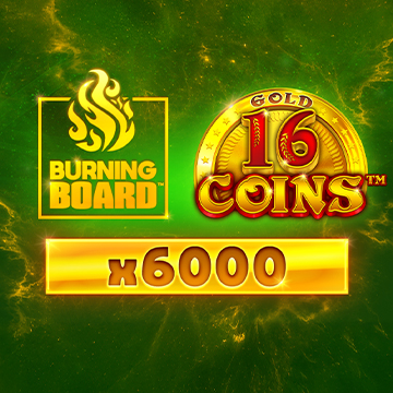 16 Coins Gold Burning Board
